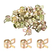 ID 9mm 11/32inch Fuel Line Hose Clips,Pipe Clamps,Spring Hose Clamp,30PCS