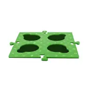 Tech4Pets Green Talking Button Mat 2-Pack: Ultimate Floor Protection & Button Organization