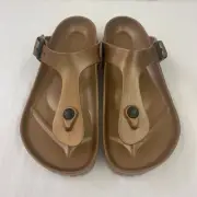 Birkenstock New w/ Box Gizeh Copper EVA Regular Width - Select Size