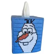 Handmade Disney Frozen Olaf Square Tissue Box Cover