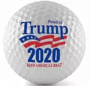 3 Dozen Taylor Made Mix (Trump 2020 Keep America Great Logo) Mint Golf Balls