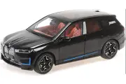 Minichamps 2022 BMW iX Black Metallic w/ Red Interior 1:18 110023101