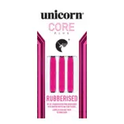 Unicorn Core Plus Rubberised Pink Brass Soft Tip Darts
