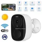 2K Wireless Security Camera Outdoor Battery Rechargeable Home WIFI IP CCTV AU