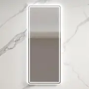 LED Mirror Bathroom Wall Mount Vanity Makeup Mirror Frosted Edge 60x140cm