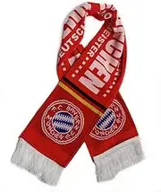 Bayern Munich - Premium Fan Scarf, Ships from USA, Red