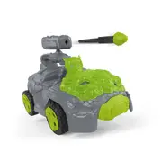 Schleich Stone CrashMobile w/ Mini Creature Pull Back Car Kids Play Toy 6-12y