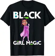 [X.Style] Black Girl Magic Melanin Brown Skin Girls Toddler Kid Funny ds078 T-Shirt