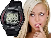 在飛比找Yahoo!奇摩拍賣優惠-CASIO手錶10年電力多功能數字錶HDD-600-1 A 