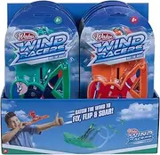 Wahu Wind Racers Flying Toy for Kids Ages 6+ | Performs Loops, Tricks & Boomerangs | Aerodynamic Foam Glider with Launcher | Outdoor Active Play | Multicolour Styles May Vary