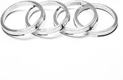 4pcs Wheel Hub Centric Rings 108.1 to 87.1 - OD=108.1mm ID=87.1mm - Aluminium Alloy Wheel Hubrings 87.1 to 108.1