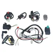 Stator Wiring Harness CDI Coil Solenoid Assembly Fit 50 70 90 110 125cc ATV Quad