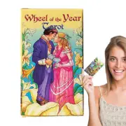 Wheel Of The Year Tarot Oracle Card 78pcs Entertainment Party Supplies