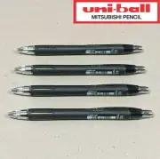 4 x Uni-ball Jetstream 210 Roller Ball Retractable Pen Black 1.0mm Broad SXN-210