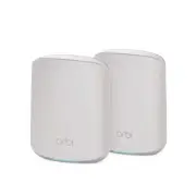 Netgear Orbi Ax1800 Dualband Mesh Wifi 6 System 2 Pack