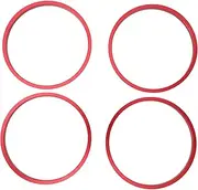 4Pcs AC Vent Ring Outer Trim, Aluminum Alloy Air Conditioning Outlet Ring Trim, Air Conditioning Outlet Trim Decoration Accessories for Specific Car Model