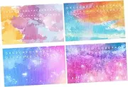 GLSTOY Beginner Kalimba Sticker Set 17-note Key Stickers for Musical Learners