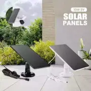 (2) ANRAN Solar Panels, Micro USB & Type-C Terminal, Solar Powered