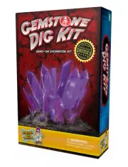 326014 GEMSTONE DIG KIT HANDS ON EXCAVATION SCIENCE NOVELTY TOY KIDS GIFT IDEA