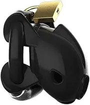 BDSM Chastity Cage Men Soft Silicone Penis Cage Chastity Belt, With 3 Sizes Adjustable Penis Ring SM Bondage Set Chastity Device Sex Toys For Men(A)
