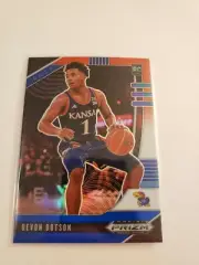 Devon Dotson 2020 Prizm Draft Picks Red White Blue RC Rookie Card #32
