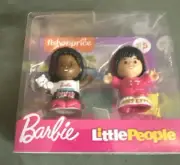 Barbie Little People Sleepover Figure Set 2 Doll Pack for Toddler/Preschool. New