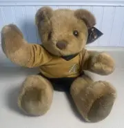 Star Trek The Experience 10” Commander Plush Sitting Teddy Bear New With Tag
