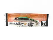 Jackall Mikey Sleek 115 Alabama Floating Lure Dark Silhouette Oikawa (1860)