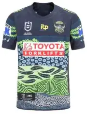 Canberra Raiders NRL Mens Indigenous Jersey Sizes S-7XL BNWT