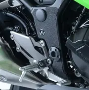 R&G Eazi-Grip Black Ninja250/300 Z250 RG-EZBG403BL Boot Guard