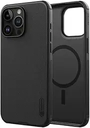 Jarttarn Magnetic Case Compatible with iPhone 16 Pro Max 2024 Case,Frosted Matte PC Back Cover TPU Bumper Corner Airbag Shockproof for iPhone 16 Pro Max (Black)