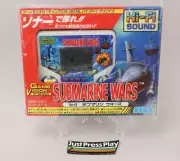 Uber Rare Sega Game Vision Submarine Wars Handheld LCD Game Japan Import NIB MIB