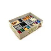 Folded Space Game Inserts Divider Tray Boardgame Organiser Box For Caverna