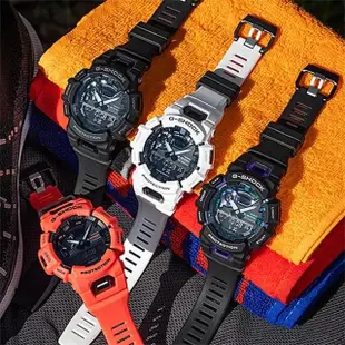 【CASIO 卡西歐】G-SHOCK 藍芽運動雙顯手錶 女王節(GBA-900-1A)