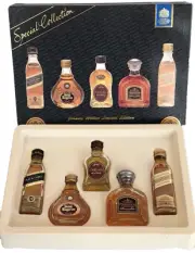 Johnnie Walker Ltd Edit Special Collection Miniature Bottles ***************RARE