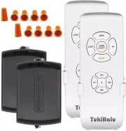 Ceiling Fan Remote Control Kit, Universal and Compact Size, Fan Speeds and Timin