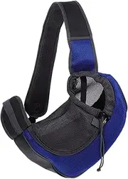 SUPVOX Pet Carrier Tote Bag for Dogs Cats Crossbody Shoulder Bag Polyester Dark Grey Size s