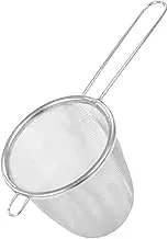 Stainless Steel Fine Mesh Strainer Kitchen Sieve for Noodles Rice Fruits Vegetables Tea Filter Basket