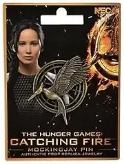 Neca the Hunger Games: Catching Fire Mockingjay Pin Prop Replica New, Metal, Metal