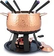Swissmar F66915 11-Piece Biel Meat Fondue Set, Copper