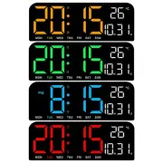 Convenient Alarm Clock with Temperature and Date Display for Easy Reference