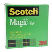 3M Scotch 810 Magic Tape - 25.4mm x 66m [70016014444]