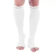 COMPRESSION STOCKINGS DOC MILLER OPEN TOE Socks 3040mmHg SLEEVES VARICOSE PAIN