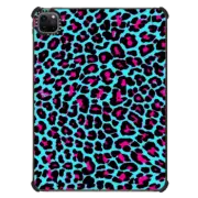 iPad Pro 11-inch (3rd/4th gen) iPad Impact Case Turquoise Fuchsia Pop Leopard