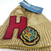 Harry Potter Hogwarts Metallic Acrylic Coated Beanie Hat