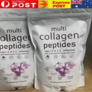 Multi Collagen Peptides Powder - Hydrolyzed Protein Peptides for Women