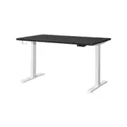 Oikiture Electric Standing Desk Dual Motor 120cm Black Tabletop
