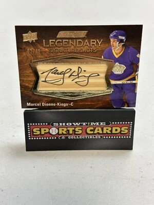 2023-24 Upper Deck Engrained Legendary Signature Shots Marcel Dionne /49 Kings