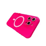 For Iphone 15 Jelly Glitter Solid Colour Magsafe Tpu Phone Case