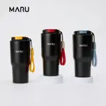 【MARU 丸山製研】VENTI GO鈦陶瓷輕量保溫杯600ML(酷黑杯系列)